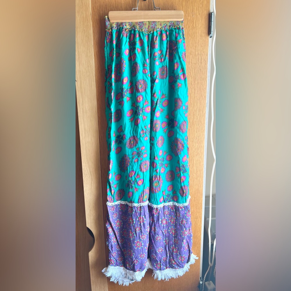 Flowy Decorative Pants by Live Happy, XS
